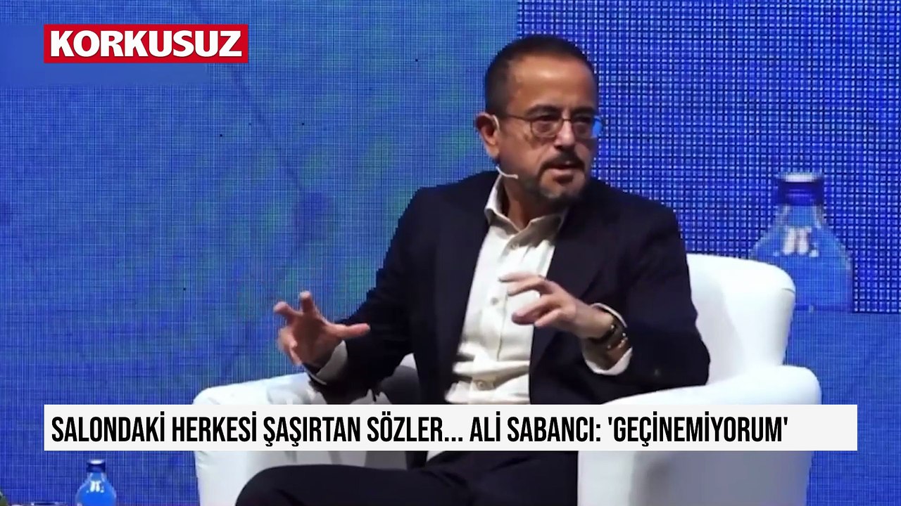 Salondaki herkesi şaşırtan sözler... Ali Sabancı: 'Geçinemiyorum'
