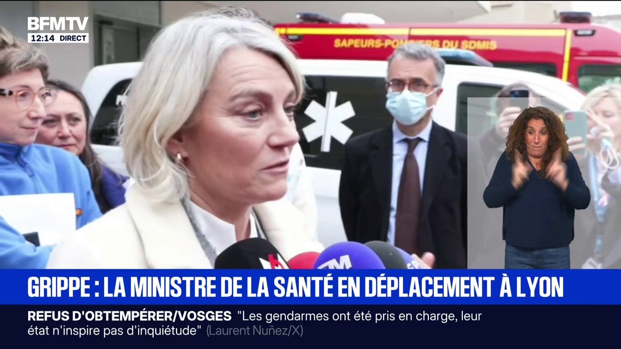 "Il est encore de temps de se faire vacciner pour la grippe", rappelle la ministre de la Santé
