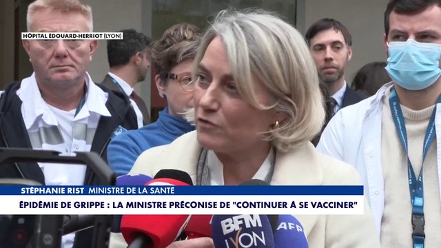 Stéphanie Rist : «Les personnes de plus de 65 ans (...) allez vous faire vacciner»