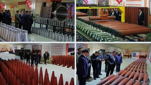 Estimado camarada dirige sobre terreno trabalho de importantes empresas da indústria armamentista