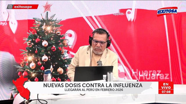 Minsa anuncia que vacunas contra la influenza A H3N2 llegarán en febrero del 2026