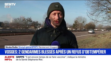 Deux gendarmes renversés et blessés après un refus d'obtempérer