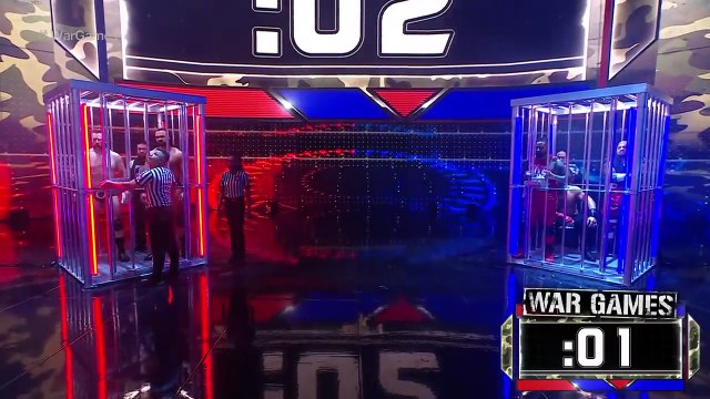 FULL MATCH McIntyre, Owens Brawling Brutes vs. Bloodline WarGames Match