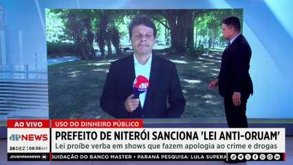 Prefeito de Niterói sanciona Lei “Anti-Oruam”