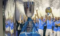 La Supercoppa è a Napoli! È iniziata l'esposizione del trofeo allo store ufficiale