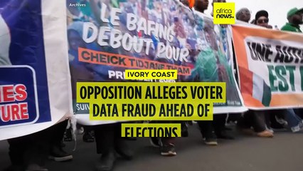 Ivory Coast opposition Alleges Voter Data Fraud Ahead of Elections