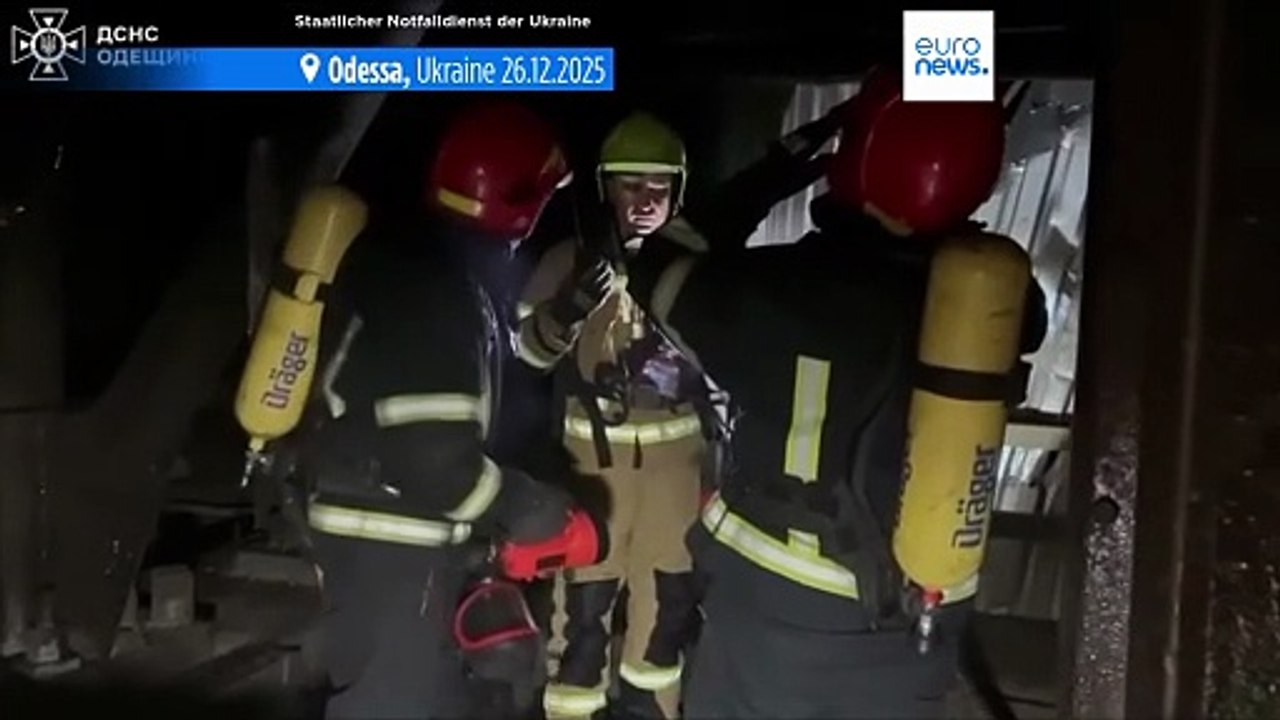 Odessa unter Dauerbeschuss: Russland greift erneut mit Drohnen an