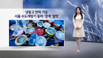 [이슈날씨] 냉동고 한파 기승 서울 수도계량기 동파 '경계' 발령 / YTN