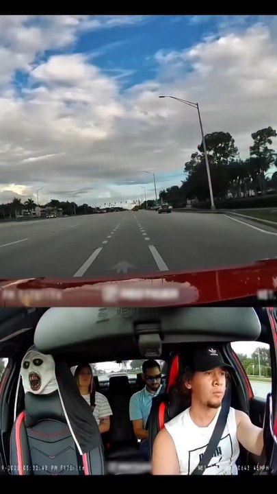 Tremendo susto se llevó @25ericivic mientras trabajaba como Uber en la FloridaTuvo muy buenos reflejos, y los pasajeros reconocieron sus habilidades frente al volante#uber #instacart #uberdriver #chofer #conductor #Lyft#doordash