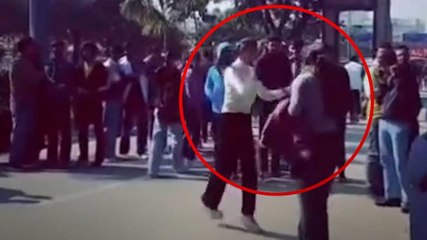 शादी की जिद में टावर पर चढ़ी युवती, Video