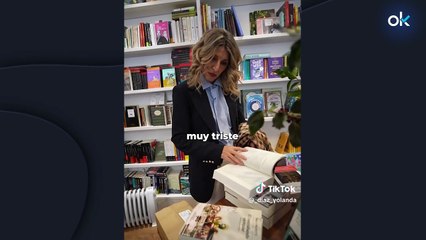 Yolanda Díaz recomienda libros navideños y las redes se burlan de ella: "Parece Barrio Sésamo"