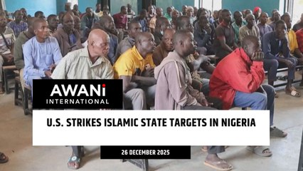 U.S. strikes Islamic State targets in Nigeria