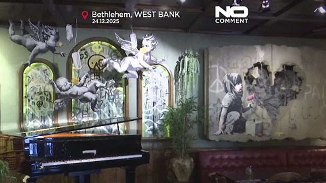 L'hôtel Walled Off de Banksy rouvre à Bethléem après deux ans de fermeture