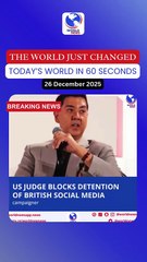 US judge blocks detention of British social media campaigner