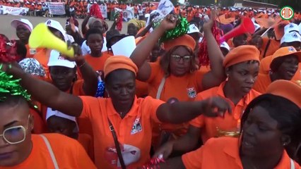 Région-Sinematiali / Mobilisation des populations au dernier jour de campagne du candidat Fidèle Gboroton Sarassoro à Sinematiali