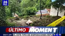 ¡Dantesco! Atado con un cable y ensabanado, dejan cadáver de un hombre en Copán