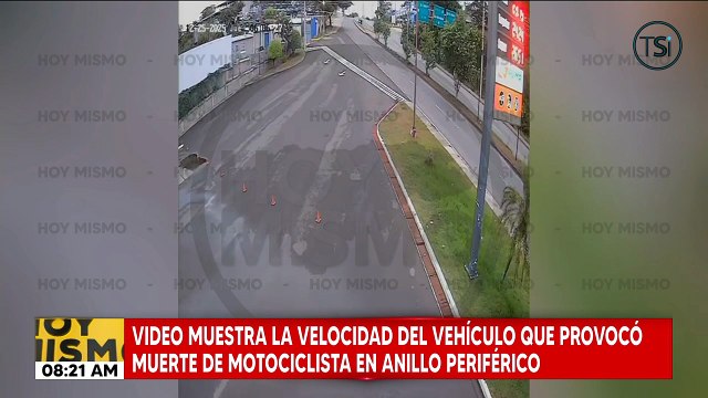 Video muestra velocidad del conductor que provocó muerte de motociclista en el anillo periférico
