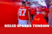 Chiefs staffer clashes with Prime Video cameraman while following Travis Kelce