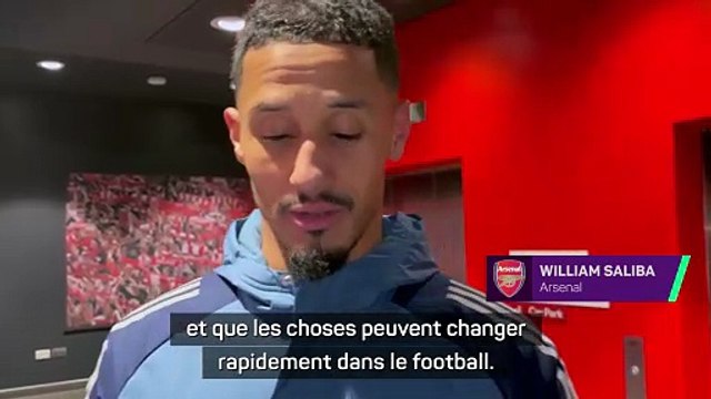 Saliba : “Nous savons que nous pouvons gagner toutes les compétitions”