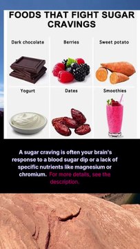 foods that fight sugar cravings