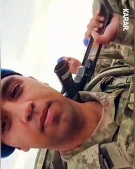 Piyade Sözleşmeli Er Ahmet Gültekin’in komando eğitimi sırasında çektiği video ortaya çıktı