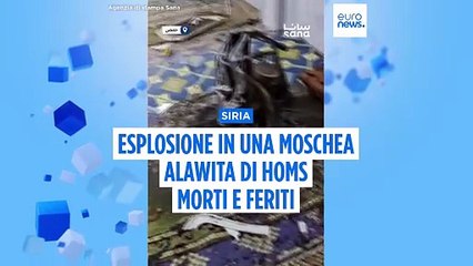 Siria, esplosione nella moschea alawita di Homs durante la preghiera del venerdì: almeno sei morti