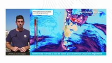 Tormentas fuertes y ola de calor para culminar 2025 en Argentina