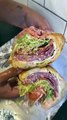 The ITALIAN HOAGIE from Fedoroff’s in Brooklyn NYC is UNMATCHED! 🥖🔥🤤 Who’s hungry？？ #DEVOURPOWER