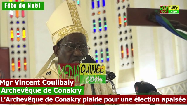 Mgr Vincent Coulibaly, archevêque de Conakry