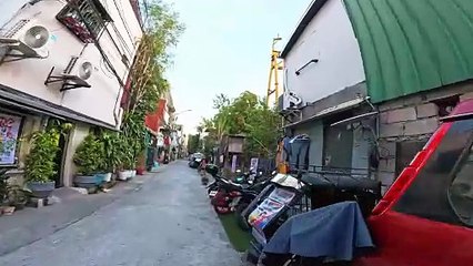 Serene Afternoon on Fortune Street in Taguig City in the Philippines