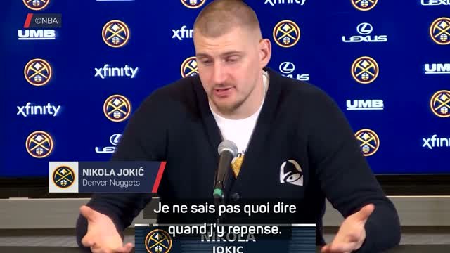 Nuggets - Adelman et Murray mettent en avant l'efficacité du meilleur joueur du monde Jokić