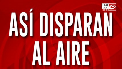 Tremendo: sacó un arma y arrancó a los tiros en pleno festejo navideño