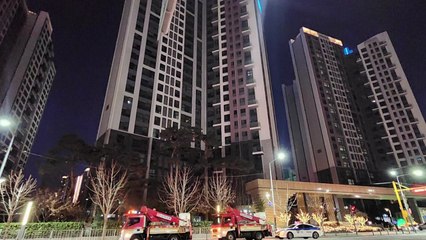 한파 속 서울 서초구 아파트 정전..."변압기 문제 추정" / YTN