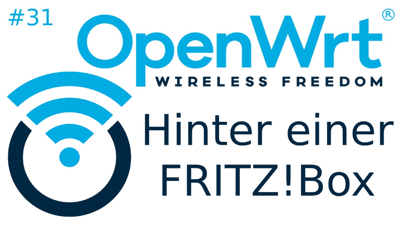 [tut] openwrt - router hinter einer fritz!box betreiben [4k | de]