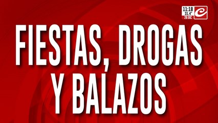Fiestas, drogas y balazos al aire: la nueva tendencia que preocupa