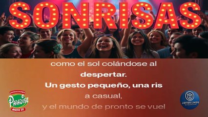 SONRISAS AUTOR JAVIER LINDO M.