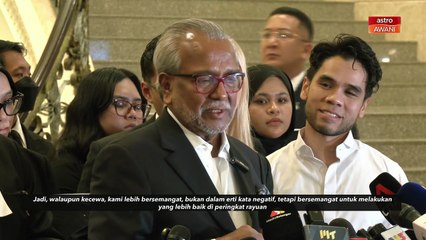 Shafee tidak terkejut, rayuan akan difailkan pada Isnin