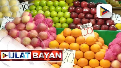 Bentahan ng prutas, matumal pa ilang araw bago ang Media Noche | ulat ni Gab Villegas