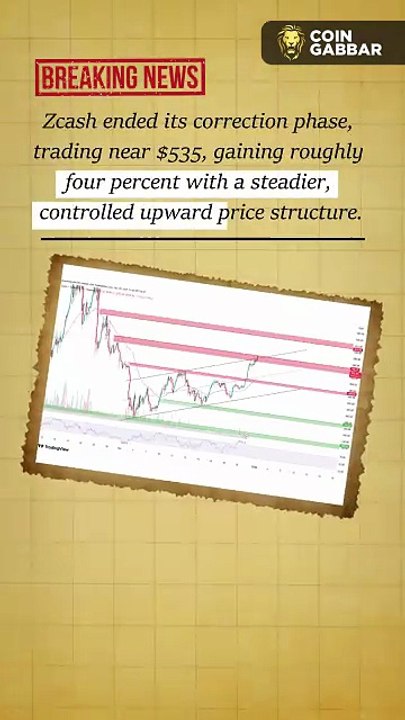 📈 ZEC Price Stabilizes