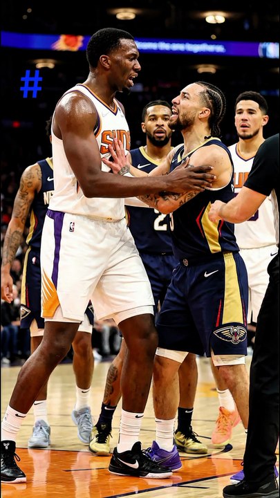 "Suspensions for two players following altercation in Suns-Pelicans matchup."