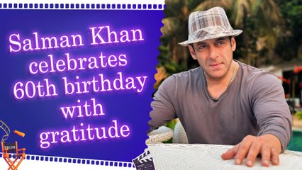 Salman Khan celebrates 60th birthday, shares thank-you note for fans’ love and good wishes