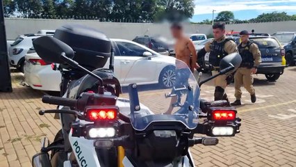 Após ser abordado pela GOTran por fumar maconha, homem é detido ao gerar confusão