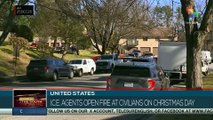 ICE agents open fire on civilians during Christmas day raid in United States