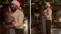 David y Victoria Beckham protagonizan momento romántico en Navidad; presumen su amor en redes sociales