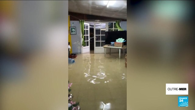 Intempéries à Tahiti : des maisons inondées, des routes transformées en torrent