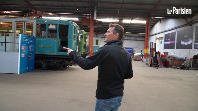 Dans la caverne d'Ali Baba de la RATP et ses 170 métros et bus vintage