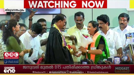 ബിജെപിയുടെ കേരളത്തിലെ ആദ്യ മേയറായി വി.വി രാജേഷ്