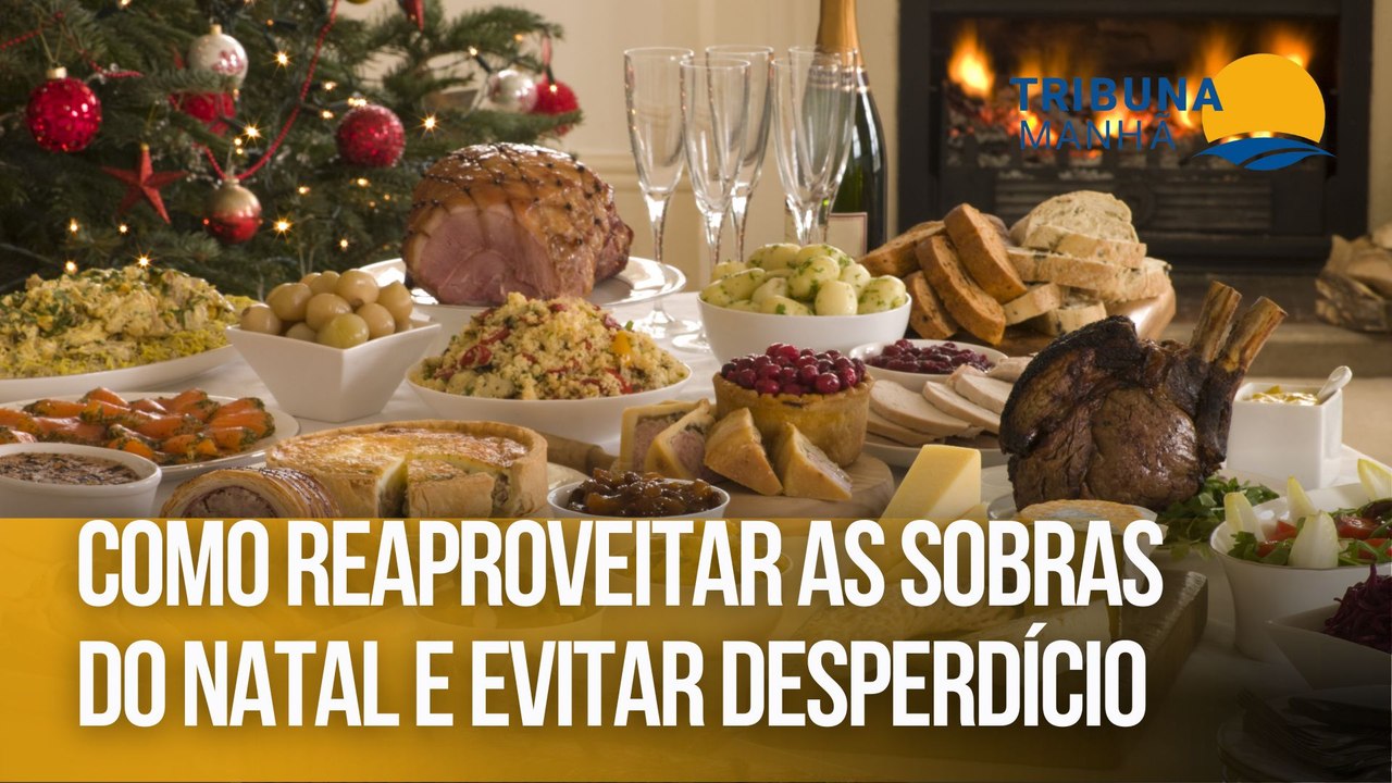 Como reaproveitar as sobras do Natal e evitar desperdício