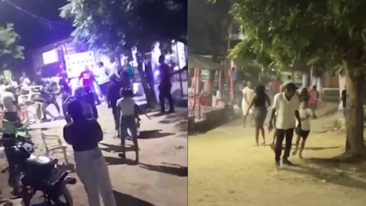 Celebración de Navidad terminó en una batalla campal: una persona murió y 15 están heridas