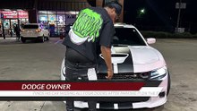 Dodge owner finds his car missing all four doors after parking it on the street